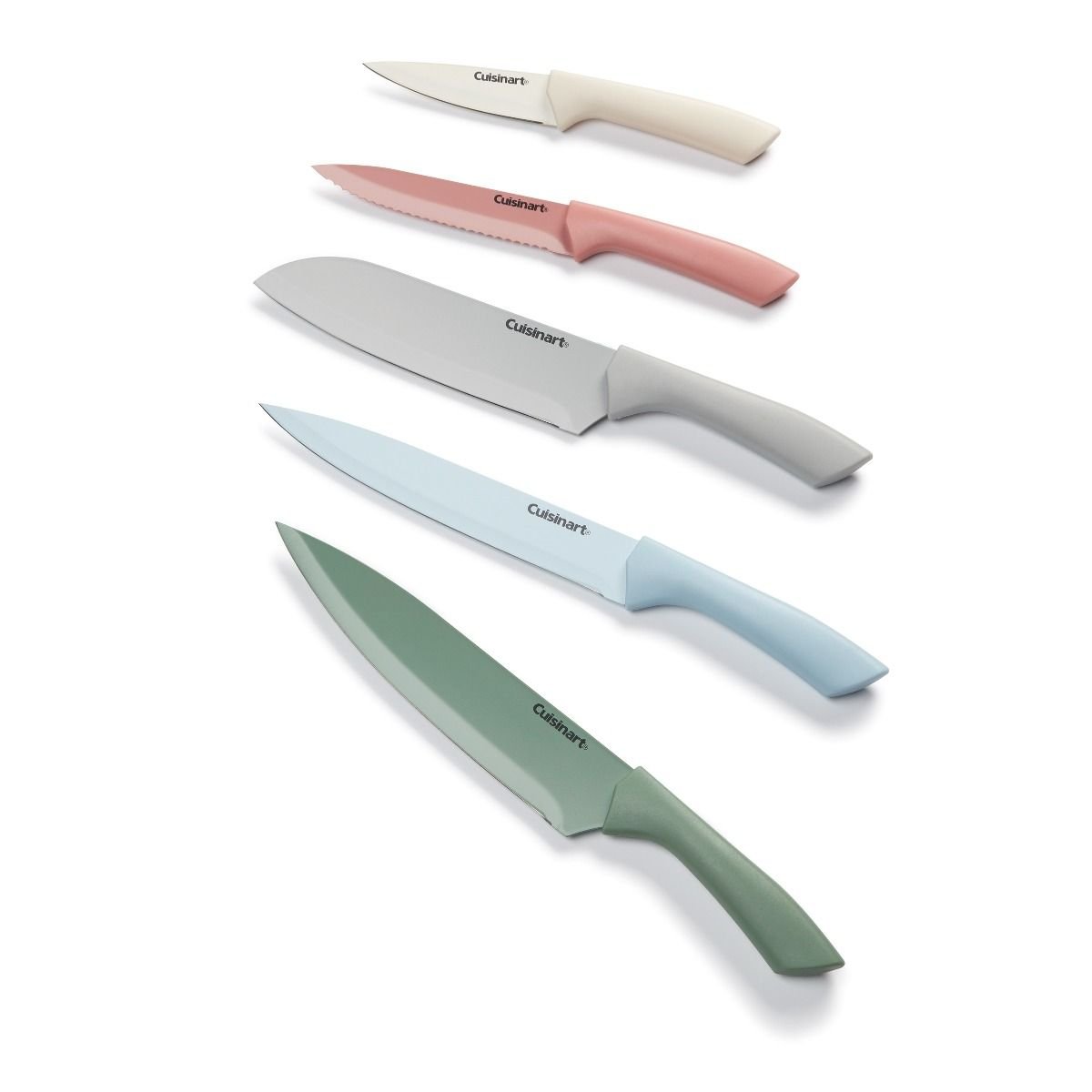 Cuisinart 10-Piece Ceramic Coated Color Knife Set Cuisinart 10-Piece Ceramic Coated Color Knife Set -All-Clad Shop c55 10pcer group
