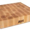 John Boos Chopping Block (Maple) - 15" X 3" 1 John Boos Chopping Block (Maple) - 15" X 3" -All-Clad Shop ccb151503 15 inch maple chopping block