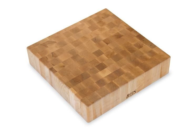 John Boos Chopping Block (Maple) - 18" x 4" John Boos Chopping Block (Maple) - 18" X 4" -All-Clad Shop ccb18 s 18 x 4 chopping block maple