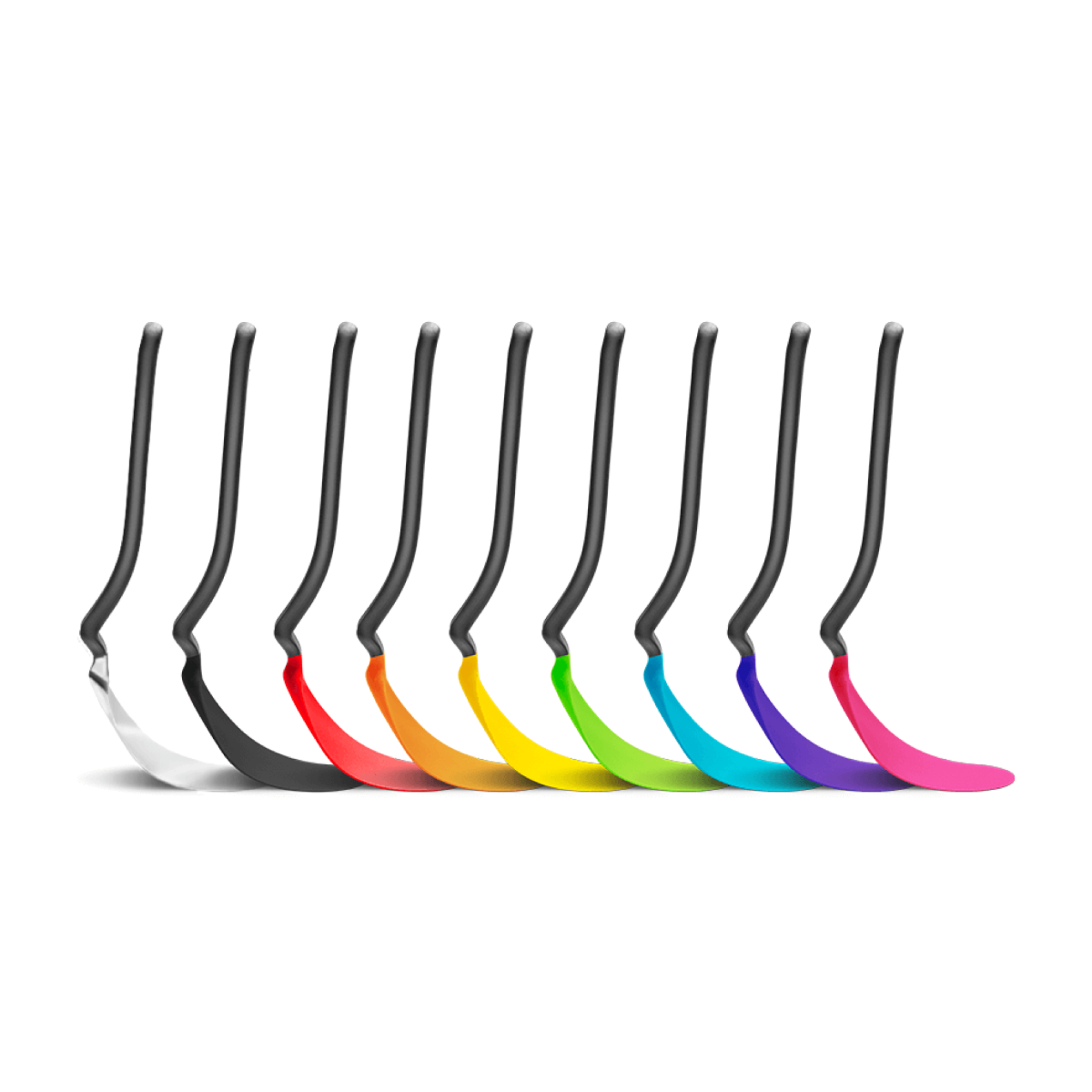 Dreamfarm Chopula Silicone Spatula| Black Dreamfarm Chopula Silicone Spatula| Black -All-Clad Shop chopula range 8