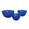 Mosser Glass 3-Piece Mixing Bowl Set (20oz, 40oz, 60oz) | Cobalt -All-Clad Shop cobaltmix1
