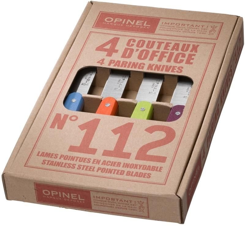 Opinel Colored Paring Knives - Set of 4 Opinel Colored Paring Knives - Set Of 4 -All-Clad Shop