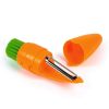 Fred Vegetable Peeler & Scrubber | Cooks Carrot 1 Fred Vegetable Peeler & Scrubber | Cooks Carrot -All-Clad Shop cooks carrot 5253079 1