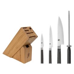 Shun Cutlery Shun Classic 5-Piece Starter Block Set