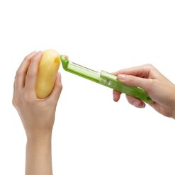 Dreamfarm Sharple Self Sharpening Peeler | Green -All-Clad Shop dreamfarm sharple green 7