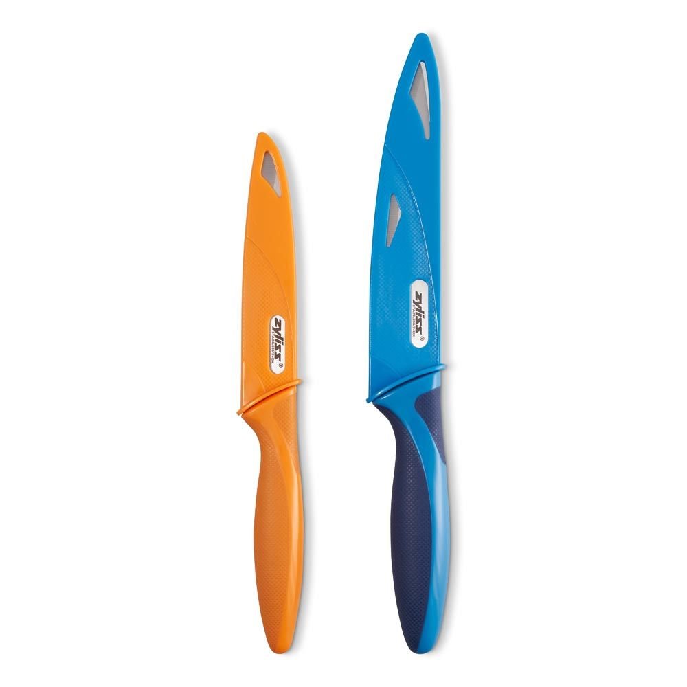 Zyliss Serrated Utility Knife Set | 2-Piece Zyliss Serrated Utility Knife Set | 2-Piece -All-Clad Shop e920279u 1