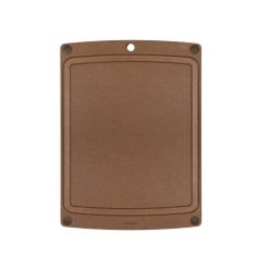 Epicurean All-in-One Series Cutting Board 14.5" × 11.25" | Nutmeg/Brown