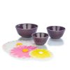 Mosser Glass Mixing Bowl Set With Silicone Lids | Eggplant & Daisies -All-Clad Shop ekb mobcvepd