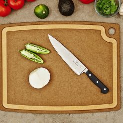 Epicurean Gourmet Series Nutmeg & Natural Cutting Board - 19.5" X 15" 3 Epicurean Gourmet Series Nutmeg & Natural Cutting Board - 19.5" X 15" -All-Clad Shop epicurean cutting board gourmet series nutmeg natural 20x15 00320150301 env1