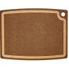 Epicurean Gourmet Series Nutmeg & Natural Cutting Board - 19.5" X 15" 2 Epicurean Gourmet Series Nutmeg & Natural Cutting Board - 19.5" X 15" -All-Clad Shop epicurean cutting board gourmet series nutmeg natural 20x15 00320150301 groove side 1190x1038 1