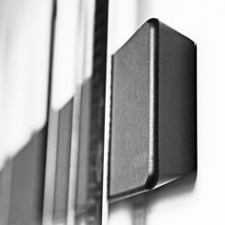 Epicurean 20" × 2.5" Magnetic Knife Holder | Slate -All-Clad Shop epicurean knife storage magnetic knife strip slate end 1