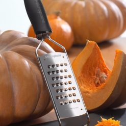 Microplane Gourmet Series Extra Coarse Grater Black -All-Clad Shop extra coarse grater gourmet series 45008