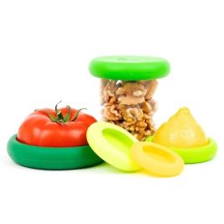 Food Huggers (Set Of 5) | Fresh Green -All-Clad Shop fh5fg shopify 039f9125 a44d 42f9 88ea 44b9571a9bbd