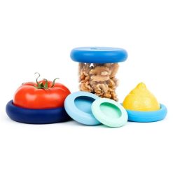 Food Huggers (Set Of 5) | Ice Blue -All-Clad Shop fh5ib shopify 0ca42eca a7de 406f bef0 26f4d8f07d28