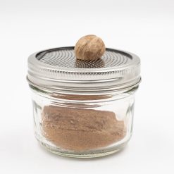 Microplane Jar Lid Etched Grater Set - Fine/Ribbon -All-Clad Shop fine blade jar