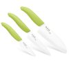Kyocera Revolution Green & White Ceramic 3-Piece Knife Set -All-Clad Shop fk 3pc whgr