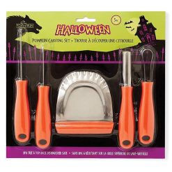 Fox Run 5 Piece Pumpkin Carving Kit -All-Clad Shop fox run 5 piece pumpkin carving kit packaged
