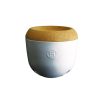 Emile Henry 1.1 Qt. Garlic Pot | Creme -All-Clad Shop garlic creme pot