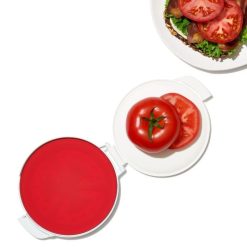 OXO Cut & Keep Silicone Tomato Saver -All-Clad Shop gg 11250000 2b