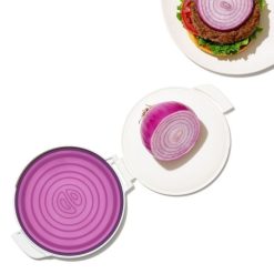 OXO Cut & Keep Silicone Onion Saver -All-Clad Shop gg 11250100 2