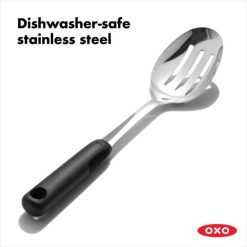 OXO Stainless Steel Slotted Spoon -All-Clad Shop gg 11283200 8c 1