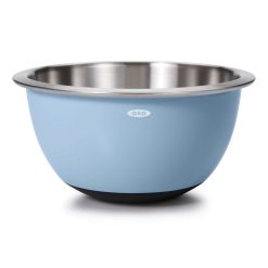 OXO 3-Piece Stainless Steel Mixing Bowl Set | Grey & Blue 6 OXO 3-Piece Stainless Steel Mixing Bowl Set | Grey & Blue -All-Clad Shop gg 11289200 1c