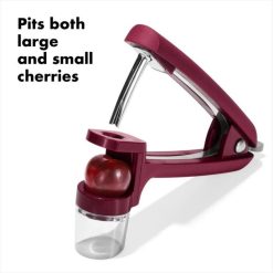 OXO Cherry & Olive Pitter | Beet -All-Clad Shop gg 11316200 8