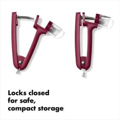 OXO Cherry & Olive Pitter | Beet -All-Clad Shop gg 11316200 8b