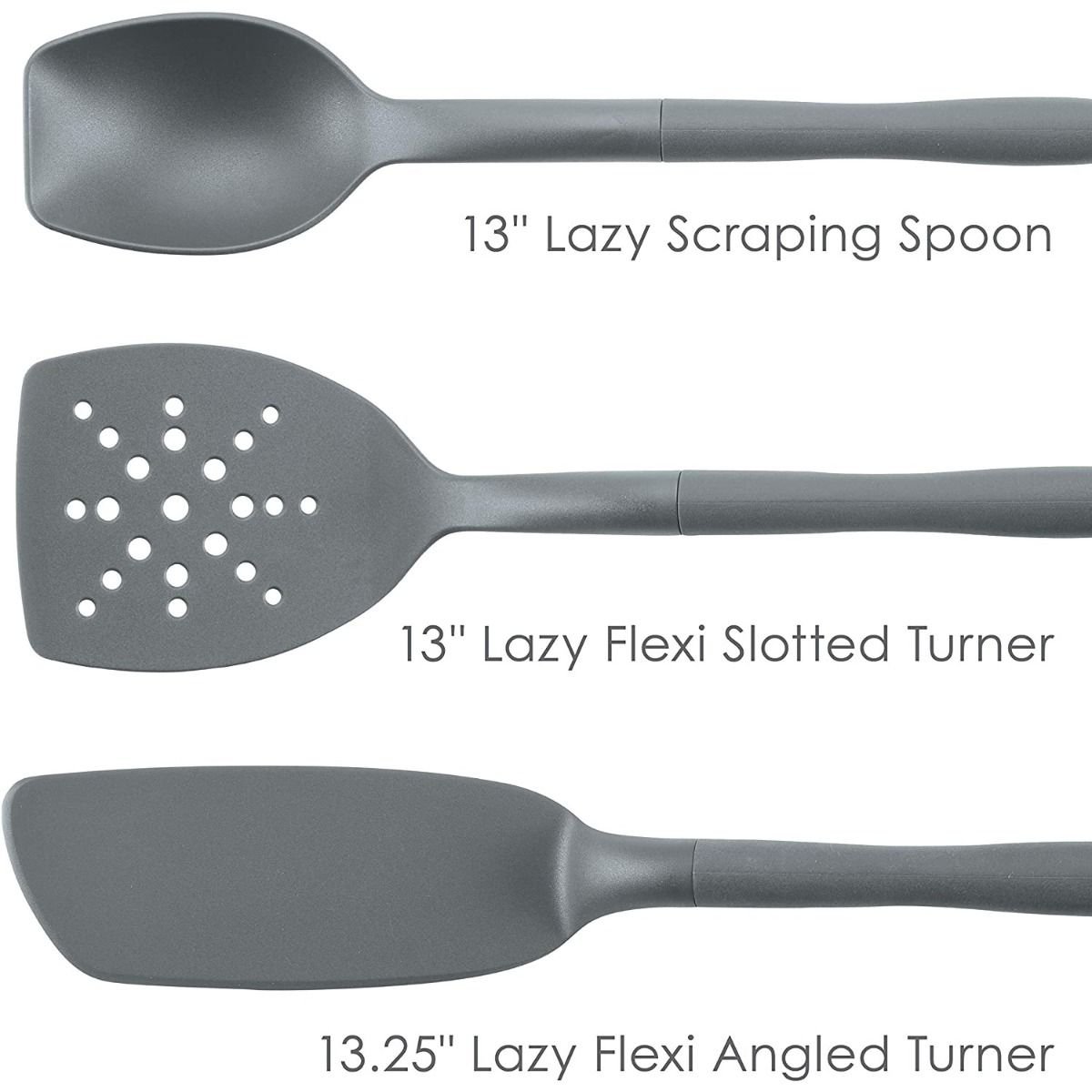 Rachael Ray 3-Piece Lazy Tool Set | Gray Rachael Ray 3-Piece Lazy Tool Set | Gray -All-Clad Shop gray2