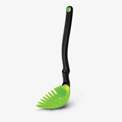 Dreamfarm Holey Spadle Slotted Spoon/Ladle | Green 5 Dreamfarm Holey Spadle Slotted Spoon/Ladle | Green -All-Clad Shop green holey spadle