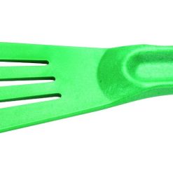 Mercer Culinary Hell's Tools High-Heat 12" Slotted Spatula | Green