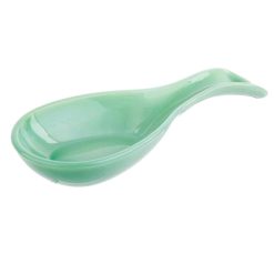 TableCraft Jadeite Glass Collection Spoon Rest