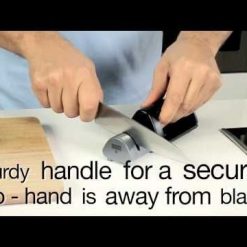 Kuhn Rikon Dual Knife Sharpener | Black -All-Clad Shop hqdefault 27 39