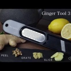 Microplane Ginger Tool | Black/Grey -All-Clad Shop hqdefault 55 6