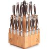 Hammer Stahl Cutlery Classic Collection 21-Piece Knife Block Set 2 Hammer Stahl Cutlery Classic Collection 21-Piece Knife Block Set -All-Clad Shop hs 6300r hammer stahl classic collection 21pc knife block set
