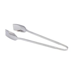 Fortessa 9.75" Hammered Tongs | Stainless Steel