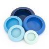 Food Huggers (Set Of 5) | Ice Blue -All-Clad Shop ice blue