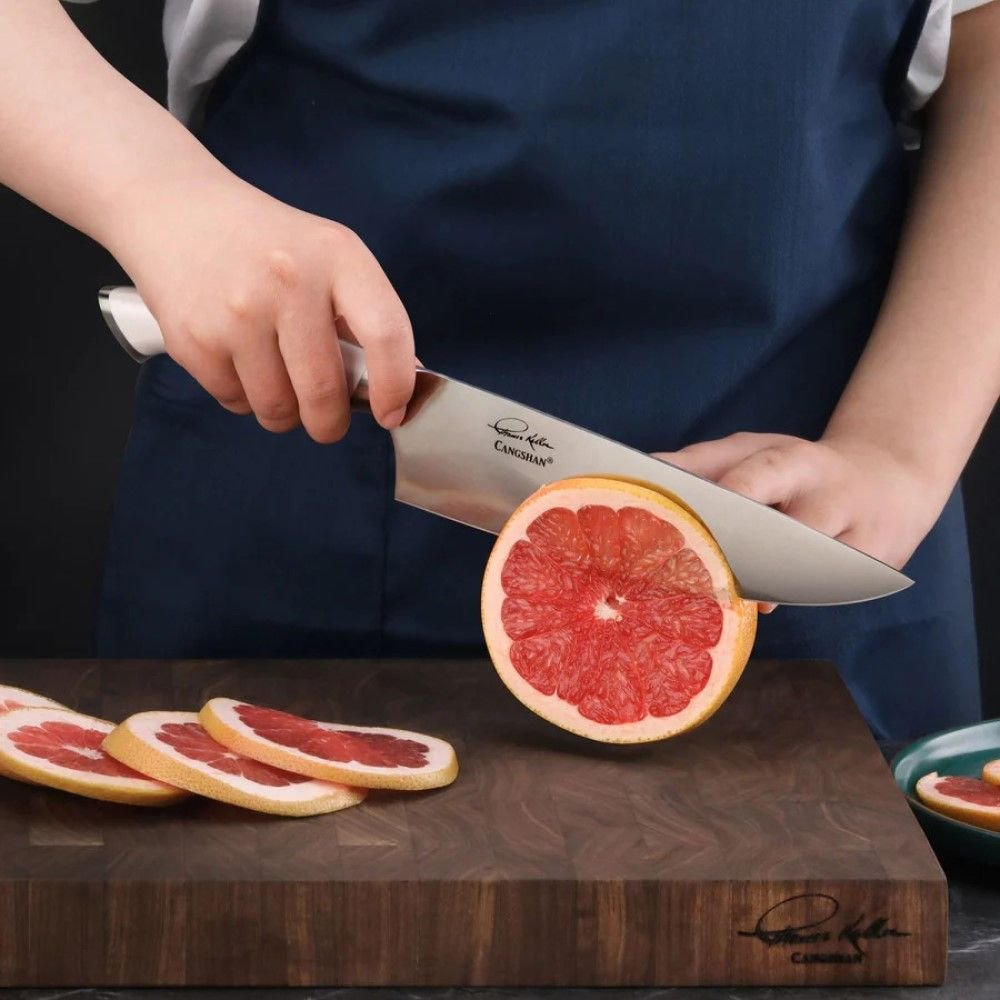 Cangshan Cutlery Thomas Keller Signature White Collection 17-Piece Knife Block Set Cangshan Cutlery Thomas Keller Signature White Collection 17-Piece Knife Block Set -All-Clad Shop image 5673dddd 06ce 4d62 a6b1