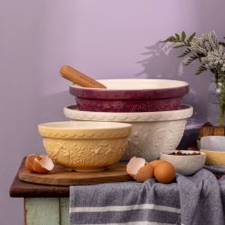Mason Cash In The Meadow S12 (4.25 Qt) Mixing Bowl | Rose -All-Clad Shop in the meadow mixing bowls 3 2