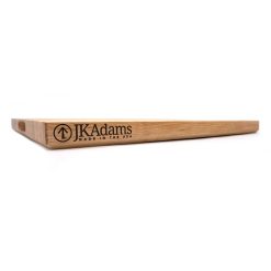 JK Adams Professional Edge Grain Maple Cutting Board | 24" X 18" X 1.5" -All-Clad Shop jkrain maple 24 by 18 angle brand pop
