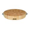 John Boos 18” Maple Chopping Block With Handles -All-Clad Shop john boos 18 inch maple chopping block with handles ccb183 r h