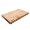 John Boos 1887 Rustic Edge Maple Cutting Board 21" X 11.5" -All-Clad Shop john boos 1887 maple rustic edge cutting board mpl rst212175