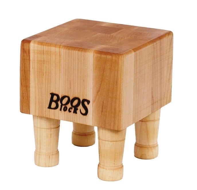John Boos Gift Collection Maple Cutting Board with Feet - 6" x 4" John Boos Gift Collection Maple Cutting Board With Feet - 6" X 4" -All-Clad Shop john boos non reversible maple cutting board mcb1