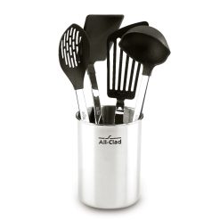 All-Clad Nonstick Utensil Set With Canister | 5-Piece
