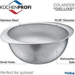 Frieling Deluxe Colander | 10.25" -All-Clad Shop k2506002826 2