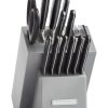 KitchenAid Classic Forged 14-Piece Knife Set | Triple Rivet -All-Clad Shop kkftr14sl kitchenaid knife block set