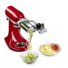 KitchenAid Spiralizer Attachment - Fits All KitchenAid Stand Mixer Models (Includes 2 Spiralizing Blades, 2 Slicing/Coring Blades, & 1 Peeling Blade) -All-Clad Shop ksm1apc 3