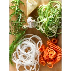 KitchenAid Spiralizer Attachment - Fits All KitchenAid Stand Mixer Models (Includes 2 Spiralizing Blades, 2 Slicing/Coring Blades, & 1 Peeling Blade) -All-Clad Shop ksm1apc 4