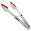 Kuhn Rikon Scallop Locking Tongs - Red 2 Kuhn Rikon Scallop Locking Tongs - Red -All-Clad Shop kuhn rikon scallop locking tongs red 27673