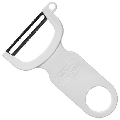 Kuhn Rikon Swiss Peeler Kuhn Rikon Swiss Peeler -All-Clad Shop kuhnrikon swisspeeler white 2781